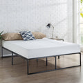 Metal 14-inch Platform Bed, Full, Black I652475