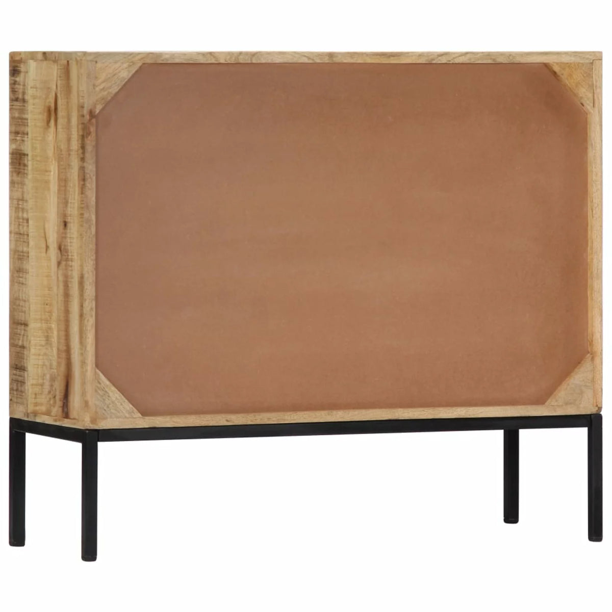 3 Drawer 1 Cabinet Mango Wood Sideboard Y52533