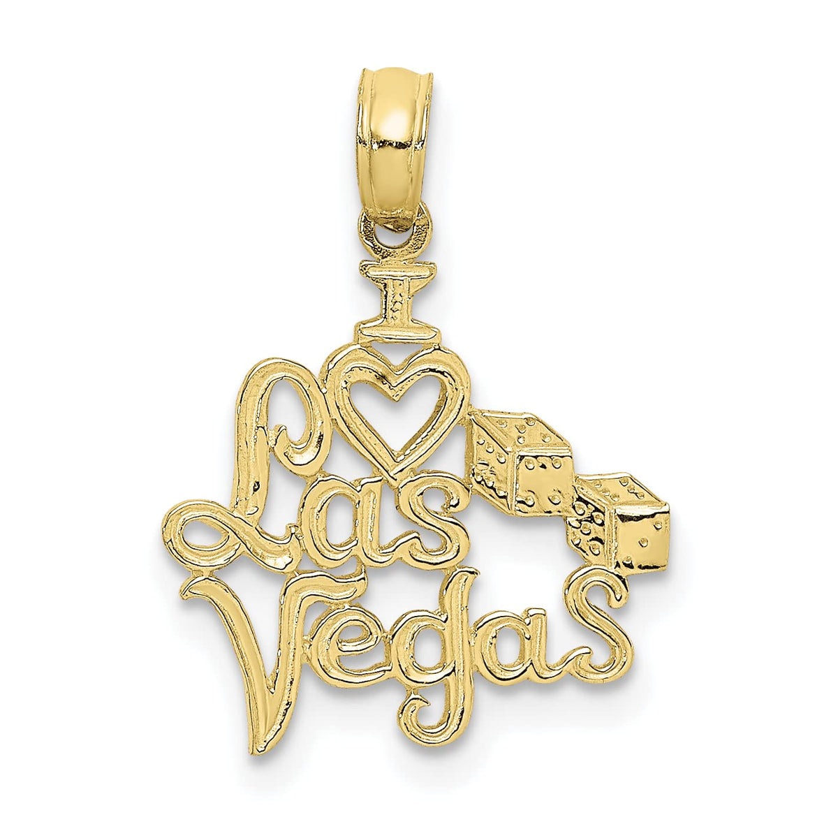 10K Yellow Gold Charm V907164
