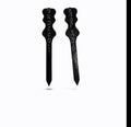 2 Pack Garden Stakes Metal Art G20389