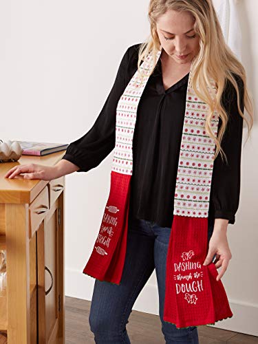 Cotton Apron and Dishtowel Set, 3 Count D682