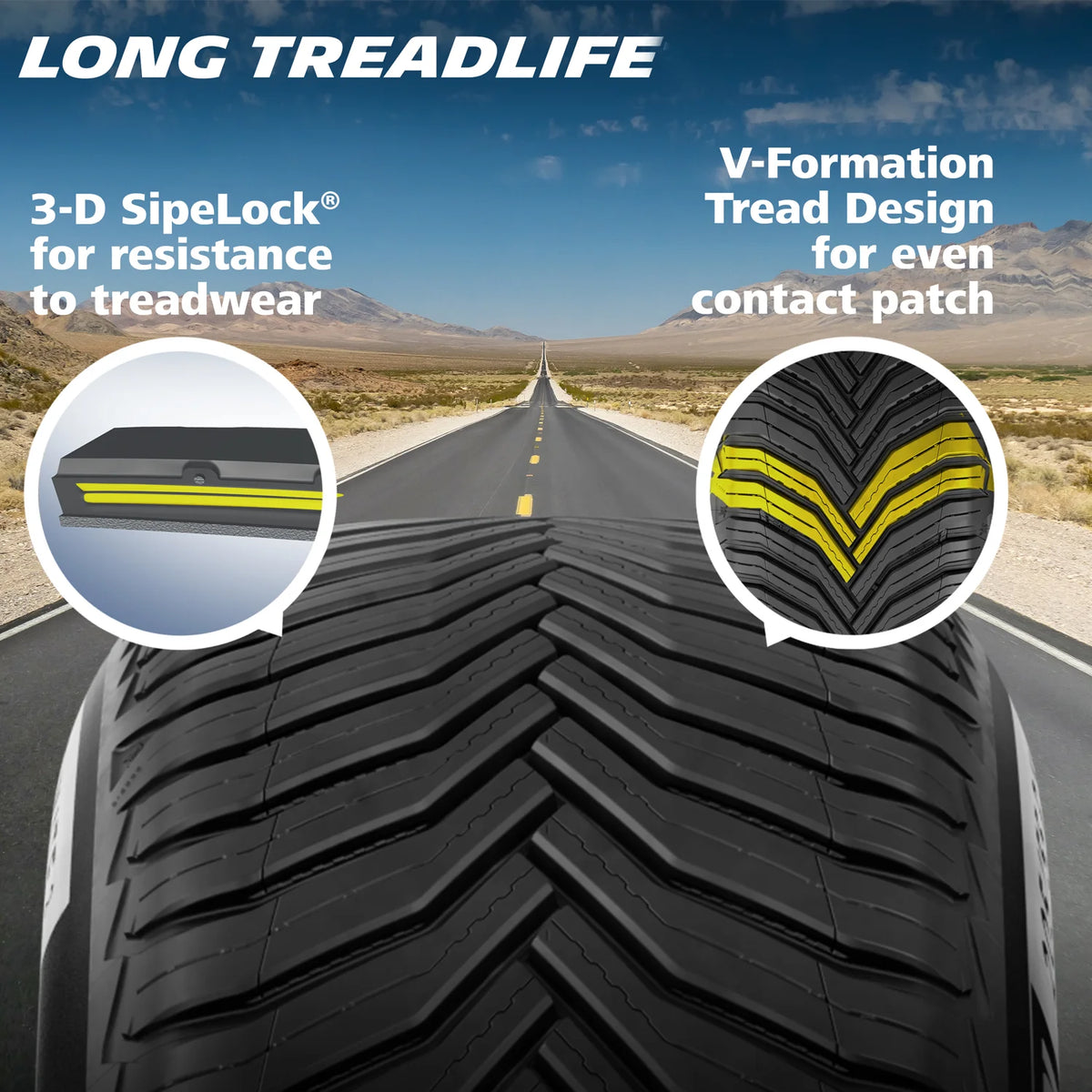 All-Season 255/65R18 111H Tire J129