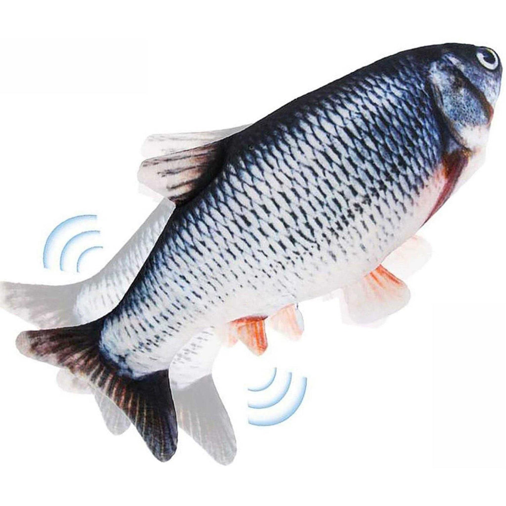 Electric Floppy Fish Cat Toy W61120