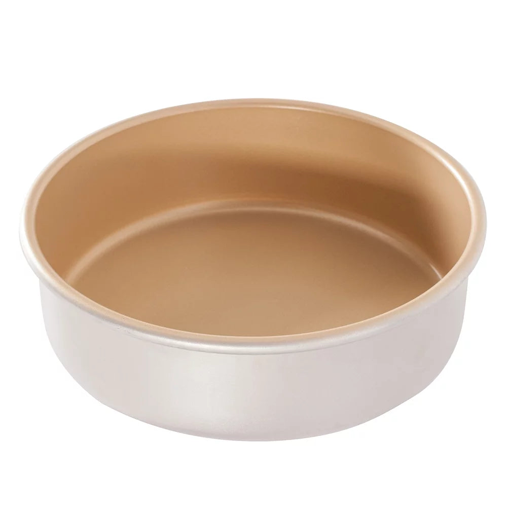 Nonstick 8" Round Aluminum Cake Pan E100