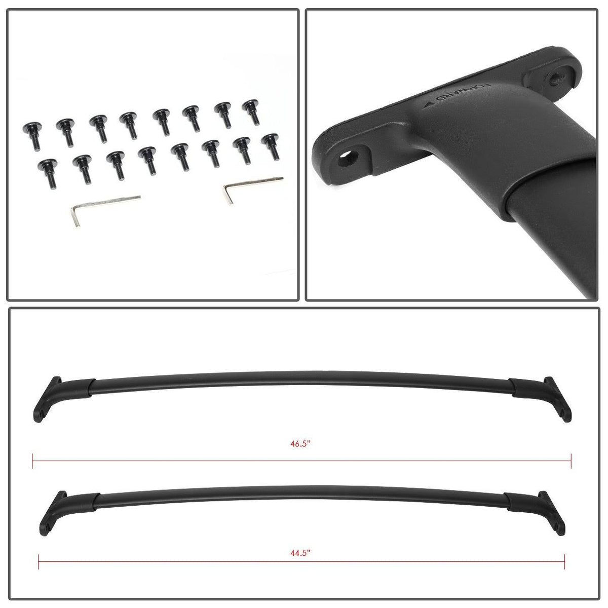 Aluminum Roof Rack Cross Bar Cargo Carrier O8399