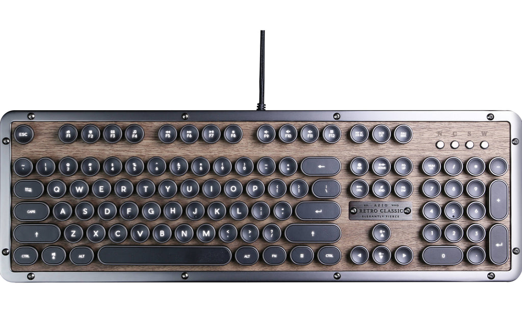 Retro Classic USB Backlit Mechanical Keyboard L458851