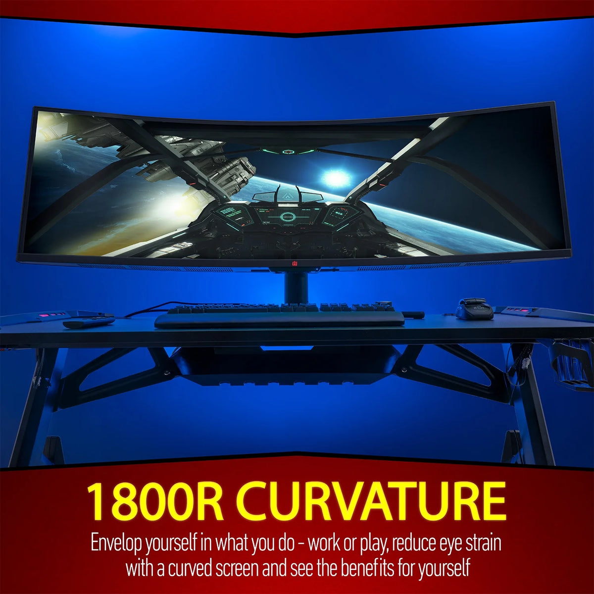 49" Curved Ultrawide 5K Gaming Monitor, 32:9, 120 Hz W768880