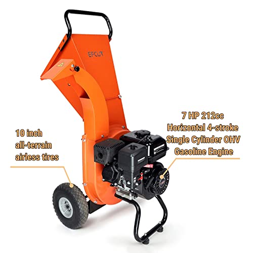 7 HP 212cc Gas Powered Wood Chipper Shredder Mulcher C856922