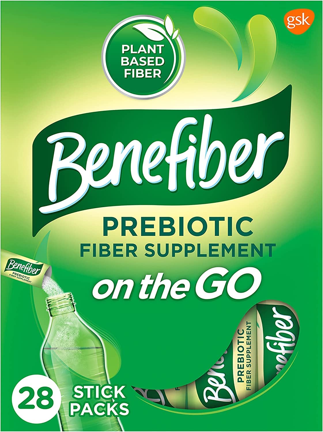 28 Count (6 Pack) Fiber Supplement Stick Packs B1127