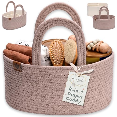 Baby Diaper Caddy Organizer Basket P565