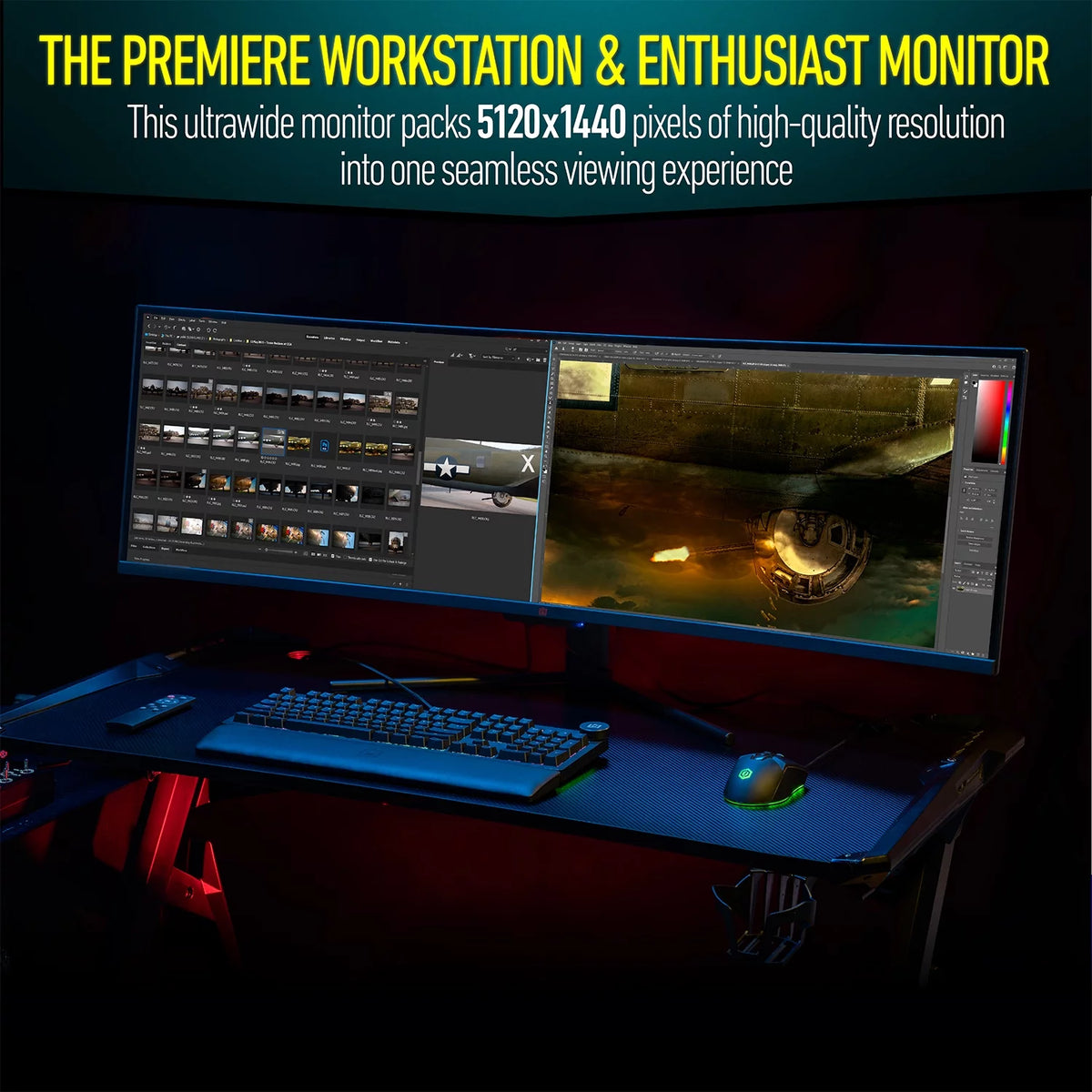 49" Curved Ultrawide 5K Gaming Monitor, 32:9, 120 Hz W768880