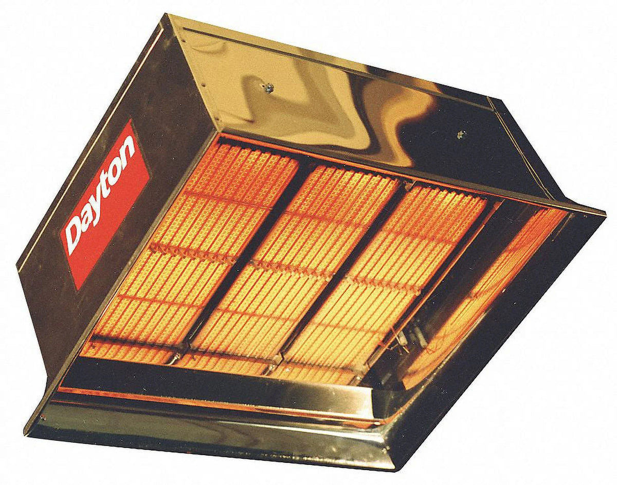 Commercial NG Gas Infrared Flat Panel Heater 90,000 BtuH Input 22 1/2 in H T2842