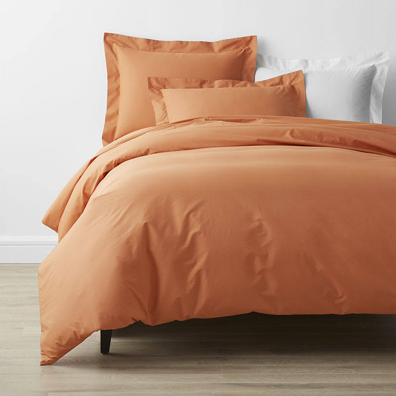 Cotton Percale Twin Duvet Cover D2602