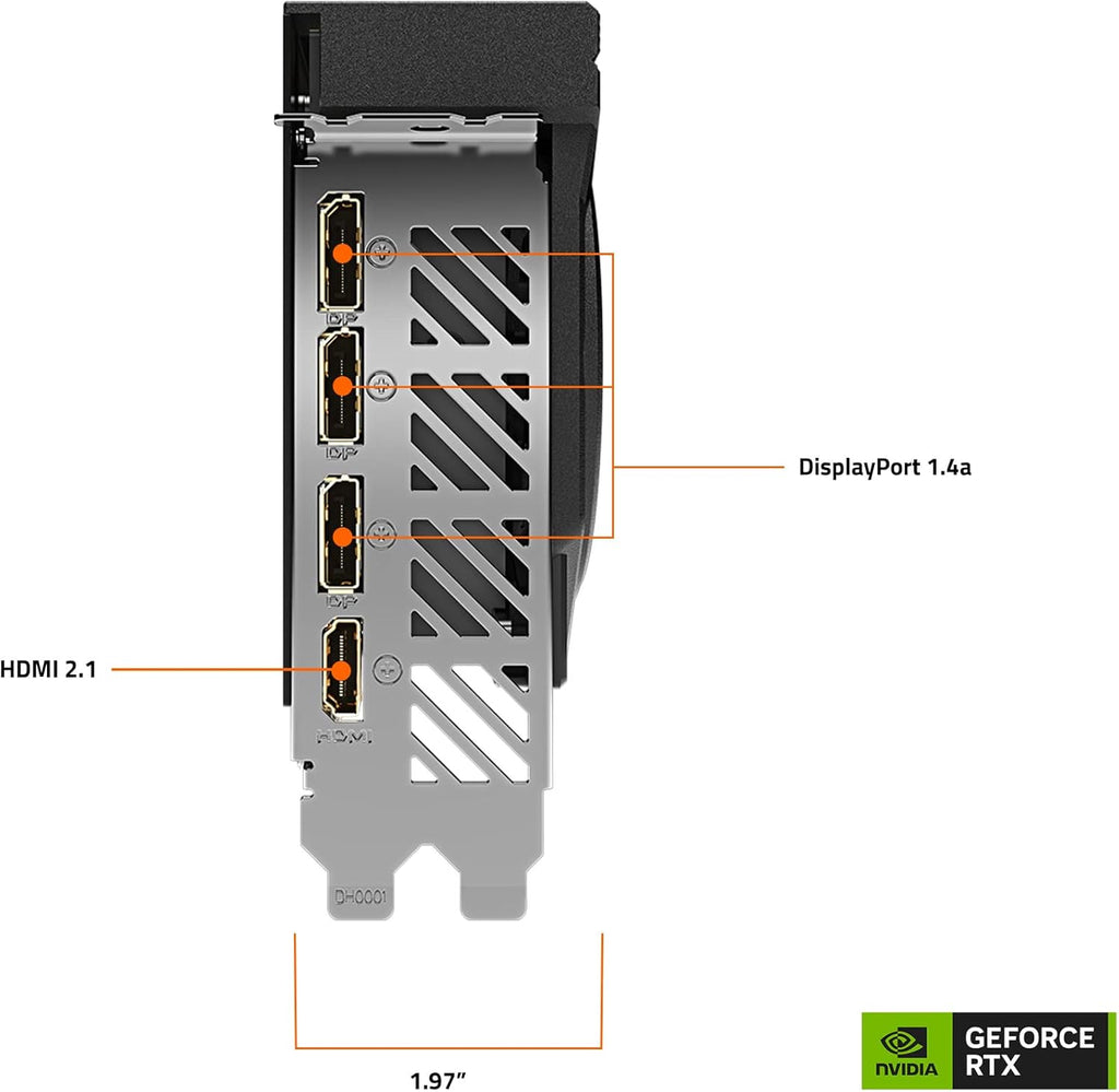 GeForce RTX 4070 12GB GDDR6X Graphics Card U290555
