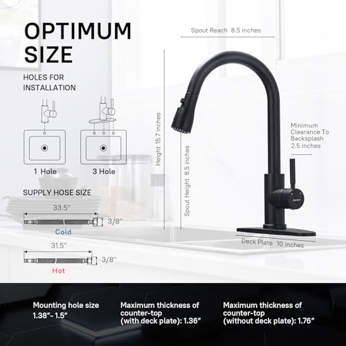 Single Handle Kitchen Sink Faucet I7891