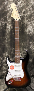 Left-Handed Brown Sunburst Electric Guitar A357