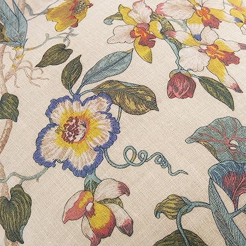 44 x21x4.5 inch Khaki Floral Essence Outdoor Dining Chair Cushions Set of 4 M909771