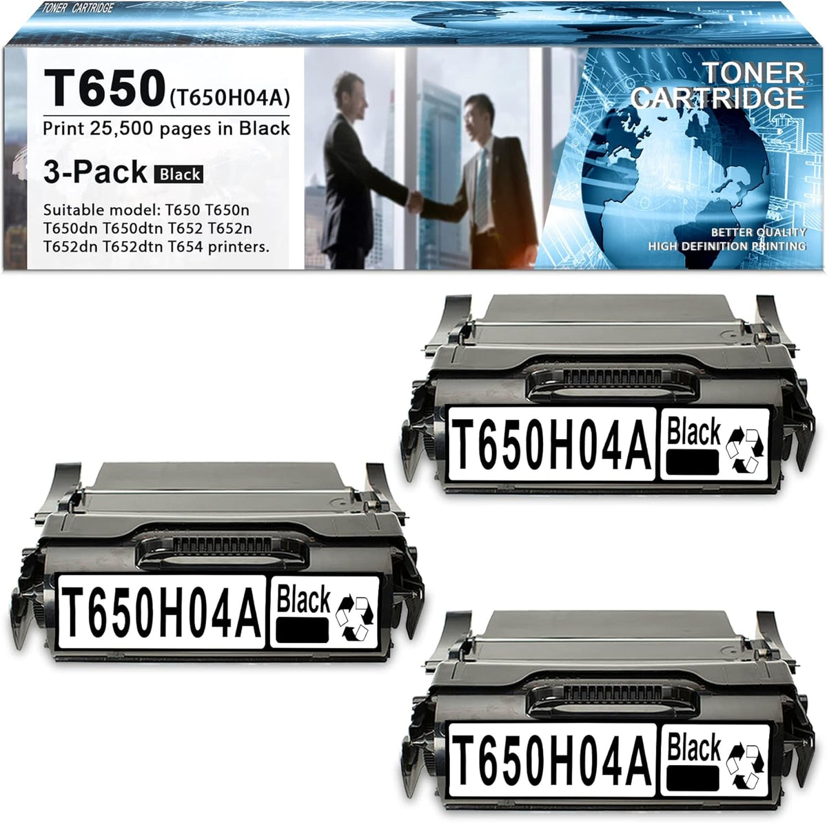 Black Toner Cartridge H166