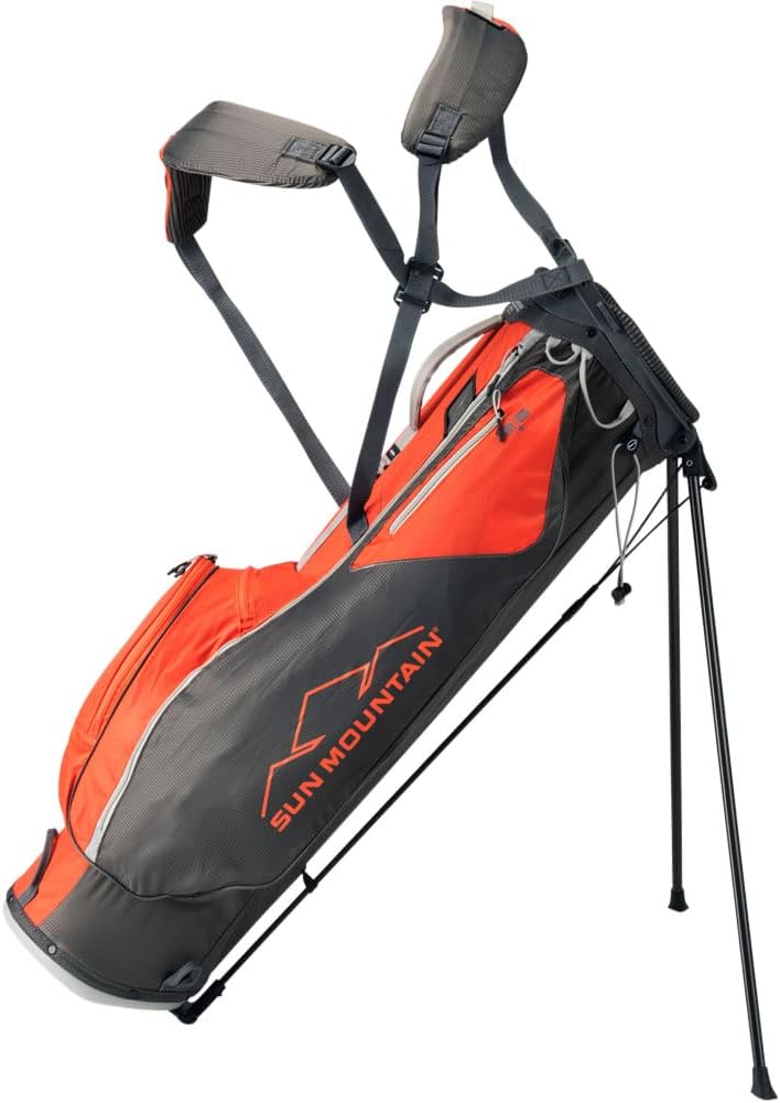 2.5+ Stand Bag Charcoal/Orange M43654