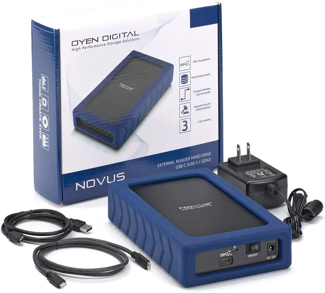 20TB External USB-C 7200RPM Hard Drive O7355