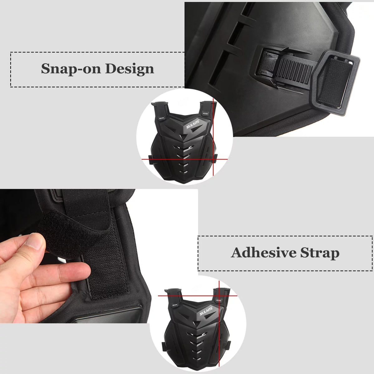Motorcycle Armor Vest Chest Spine Back Protector Protective Vest W168