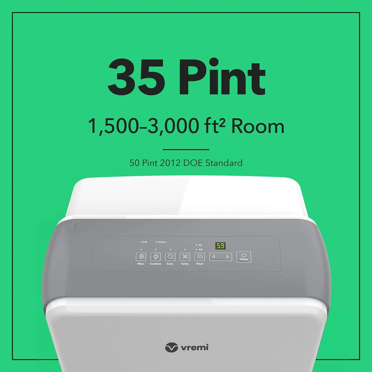 22 Pint 1,500 Sq. Ft. Dehumidifier Y4094