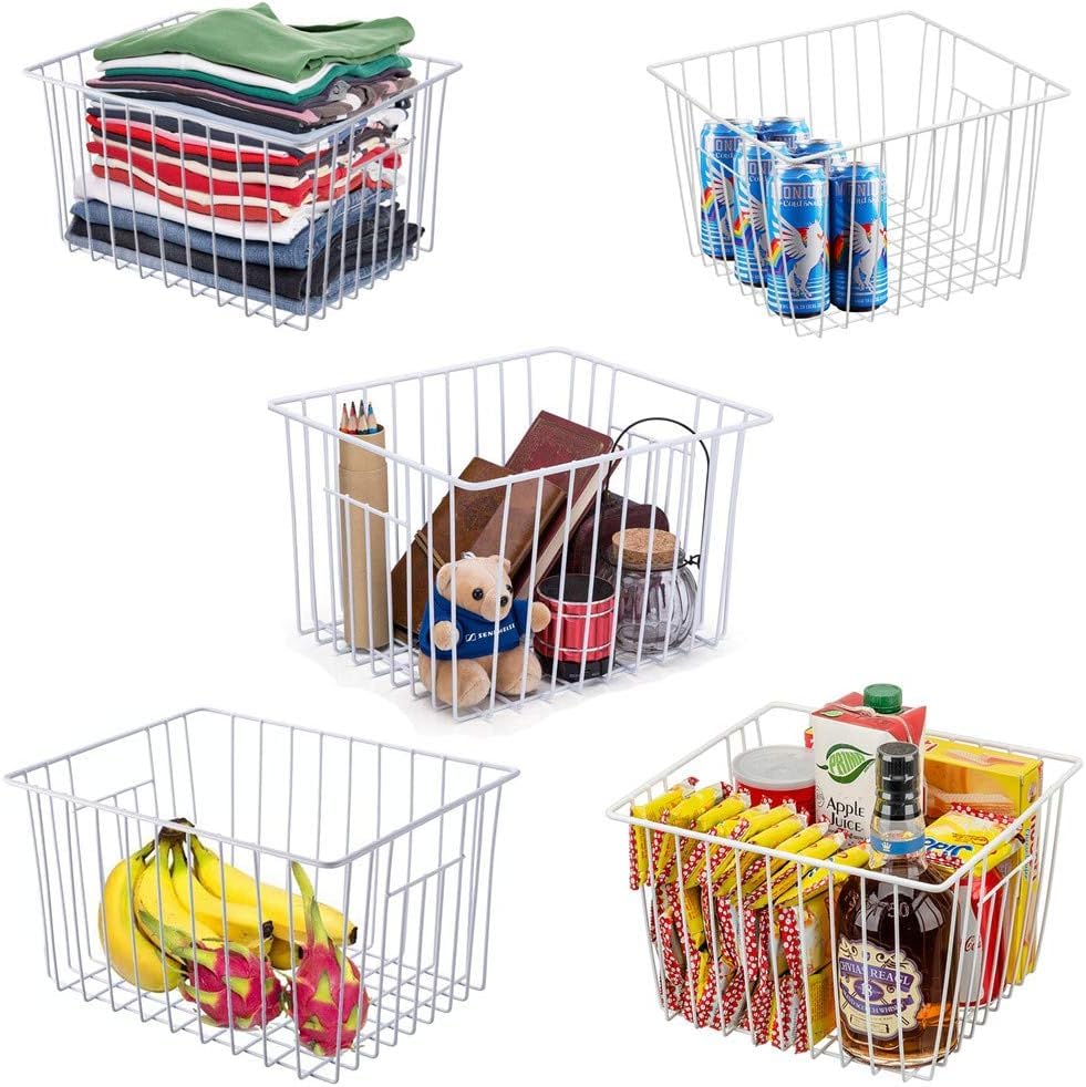 Metal Wire Baskets with Handles R4433