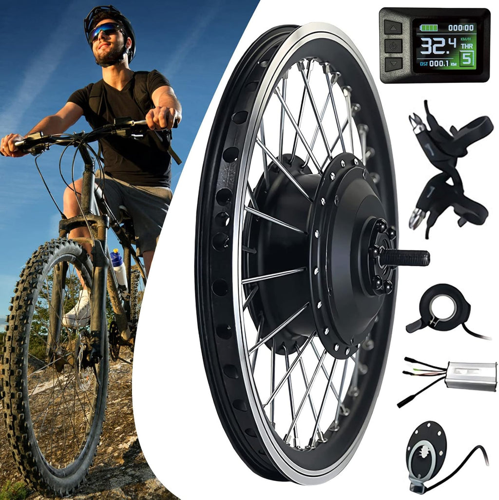 48V 500W 26 Front Wheel Electric Bicycle Motor Kit K708