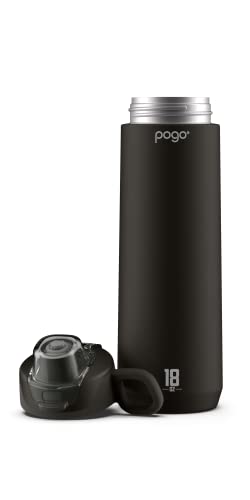 26 oz Vacuum Insulated Stainless Steel Water Bottle with Leak Proof Chug Lid and Silicone Carry Loop M30302