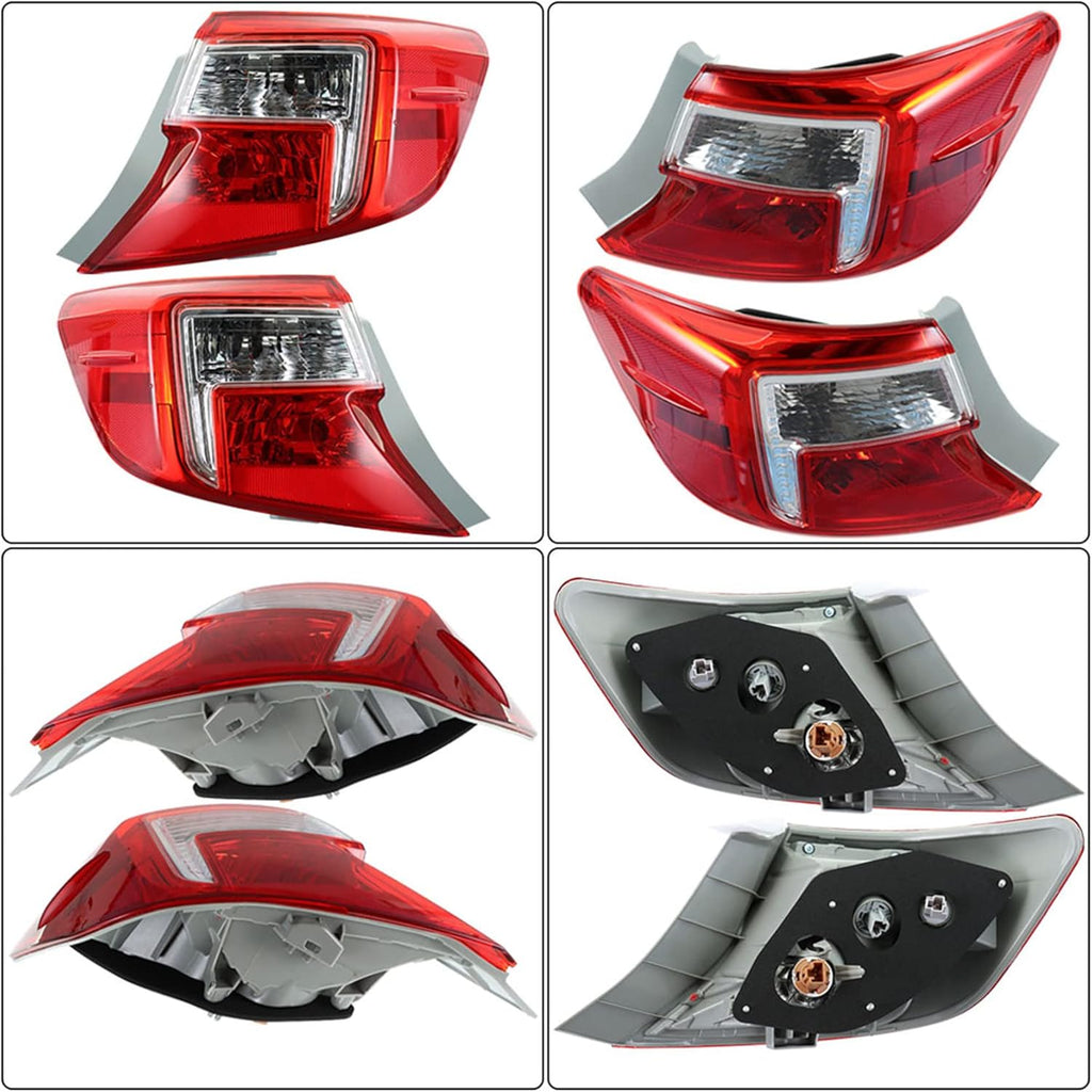 Halogen Rear Brake Tail Light Assembly Driver Left Side & Passenger Right Side J416840
