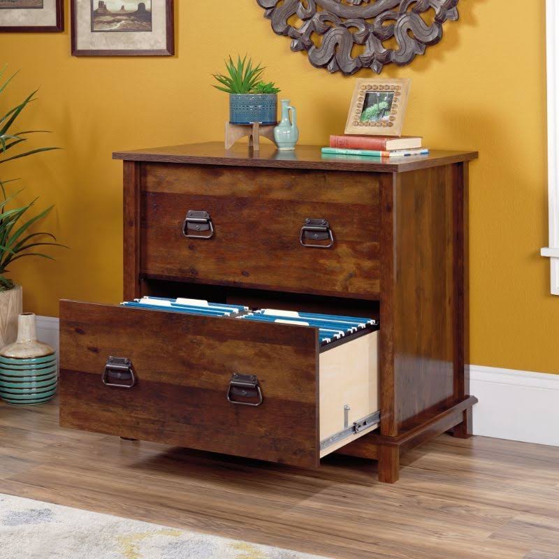2 Drawer Lateral File Cabinet in Curado Cherry M650245