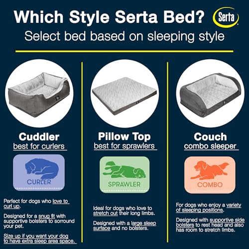 Slate Gray X-Large Orthopedic Dog Bed Y69684