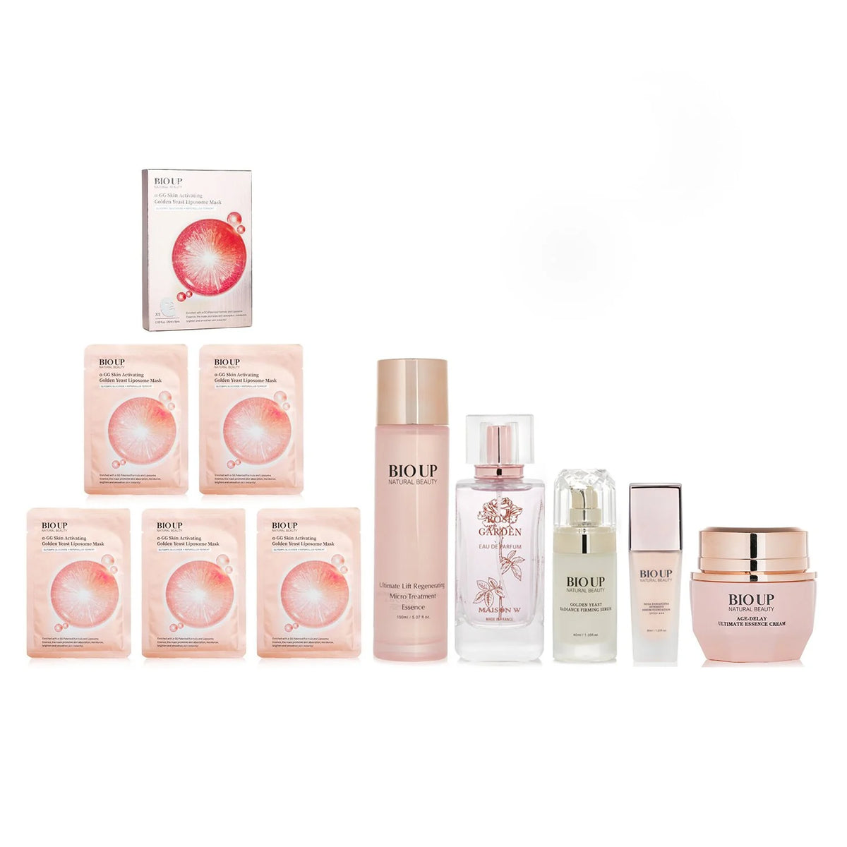 Rose Garden & Natural Beauty BIO UP Bundle 6pcs K262