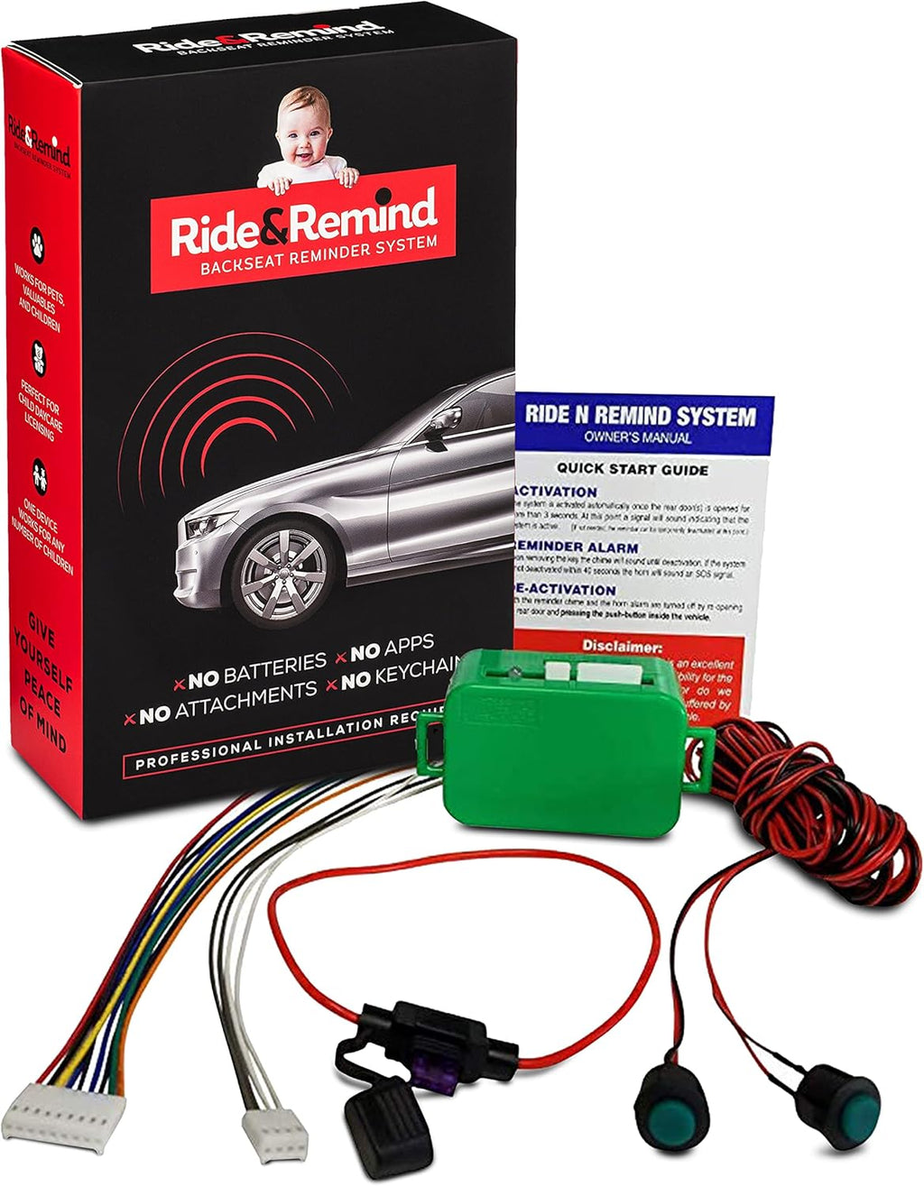 Car Alarm Back Seat Reminder System K67528