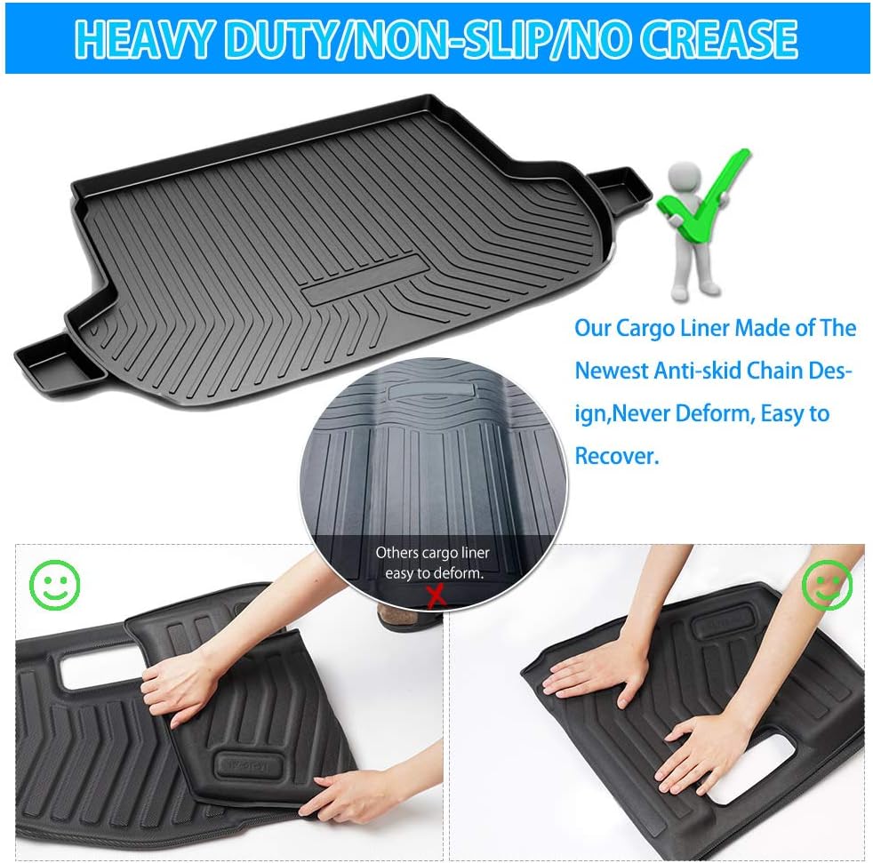 All Weather Waterproof Cargo Liner Trunk Mat O453697