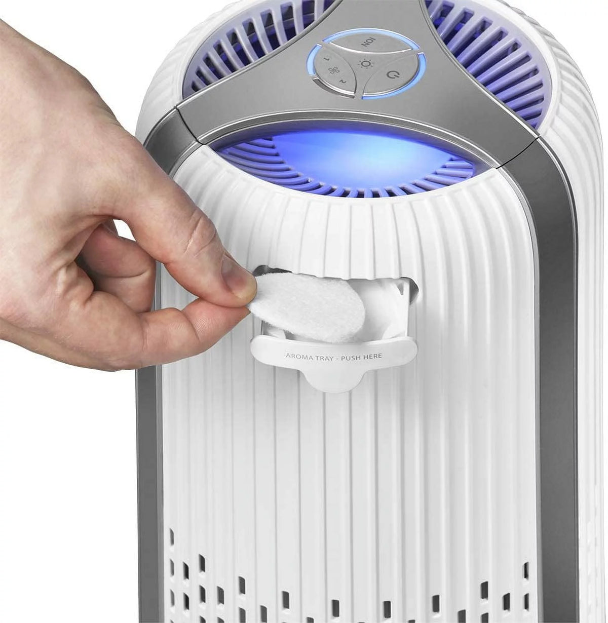 White 4-in-1 Tower Air Purifier with HEPA Filtration A173