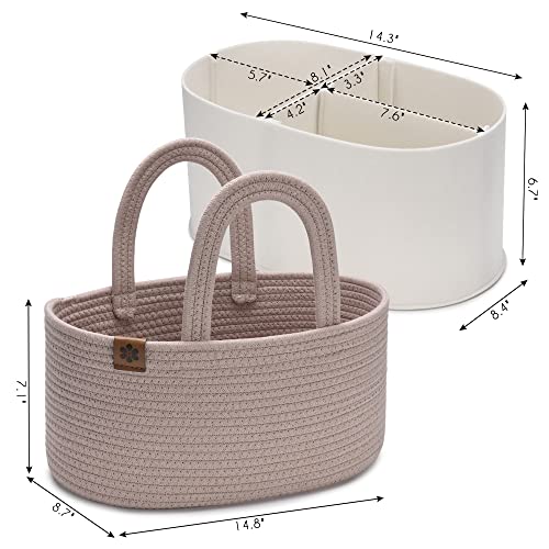 Baby Diaper Caddy Organizer Basket P565