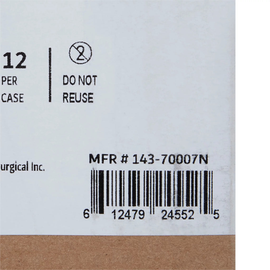 White Crepe Table Paper 24'' W x 125' L 12 Rolls B470036