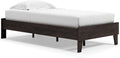 Full Mid-Century Modern Platform Bed A869942