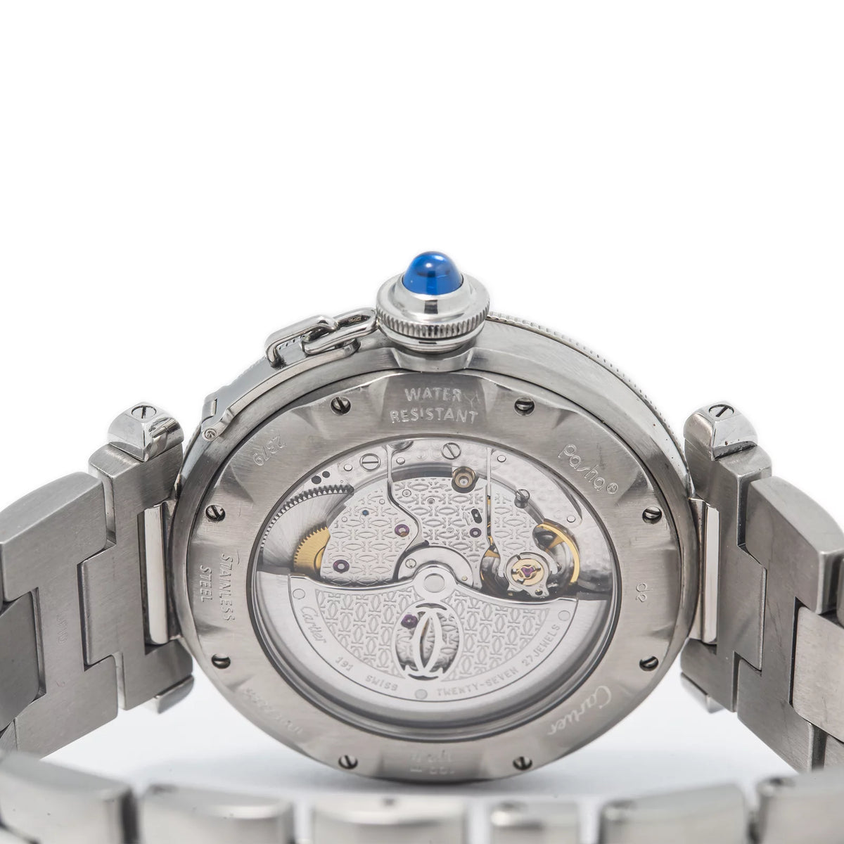 Stainless Steel Date Silver Dial Automatic Watch 38mm O668034