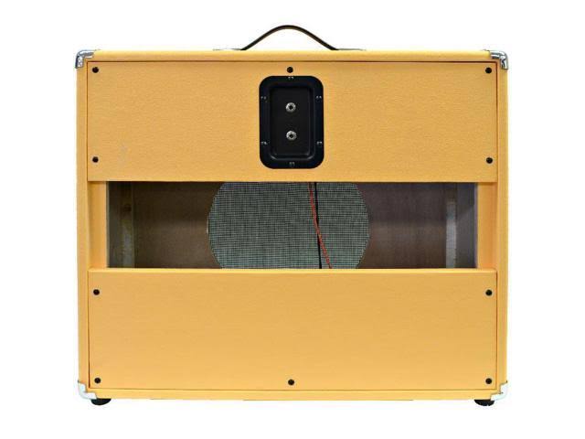 Vintage Orange 1x12x22 Empty Guitar Speaker Cabinet X716050