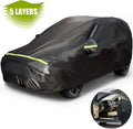 SUV Car Cover 5 Layer Waterproof Windproof Scratch Resistant Pack of 2 A657302