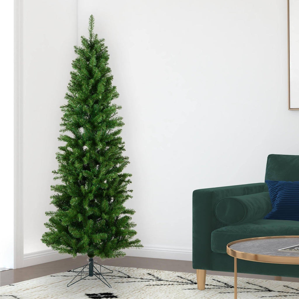 6.5 ft Salem Pine Pencil Christmas Tree Green M9648