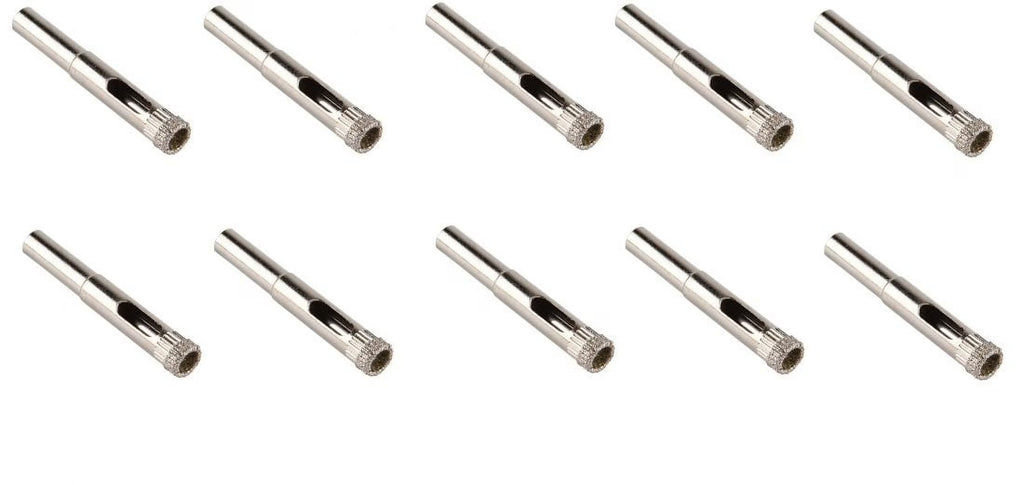 Set of 10 Diamond Coated Drill Bit Hole Saw 5/16 inch H906826