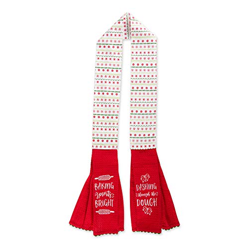 Cotton Apron and Dishtowel Set, 3 Count D682
