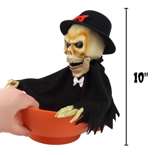 Animatronic Halloween Candy Bowl J721
