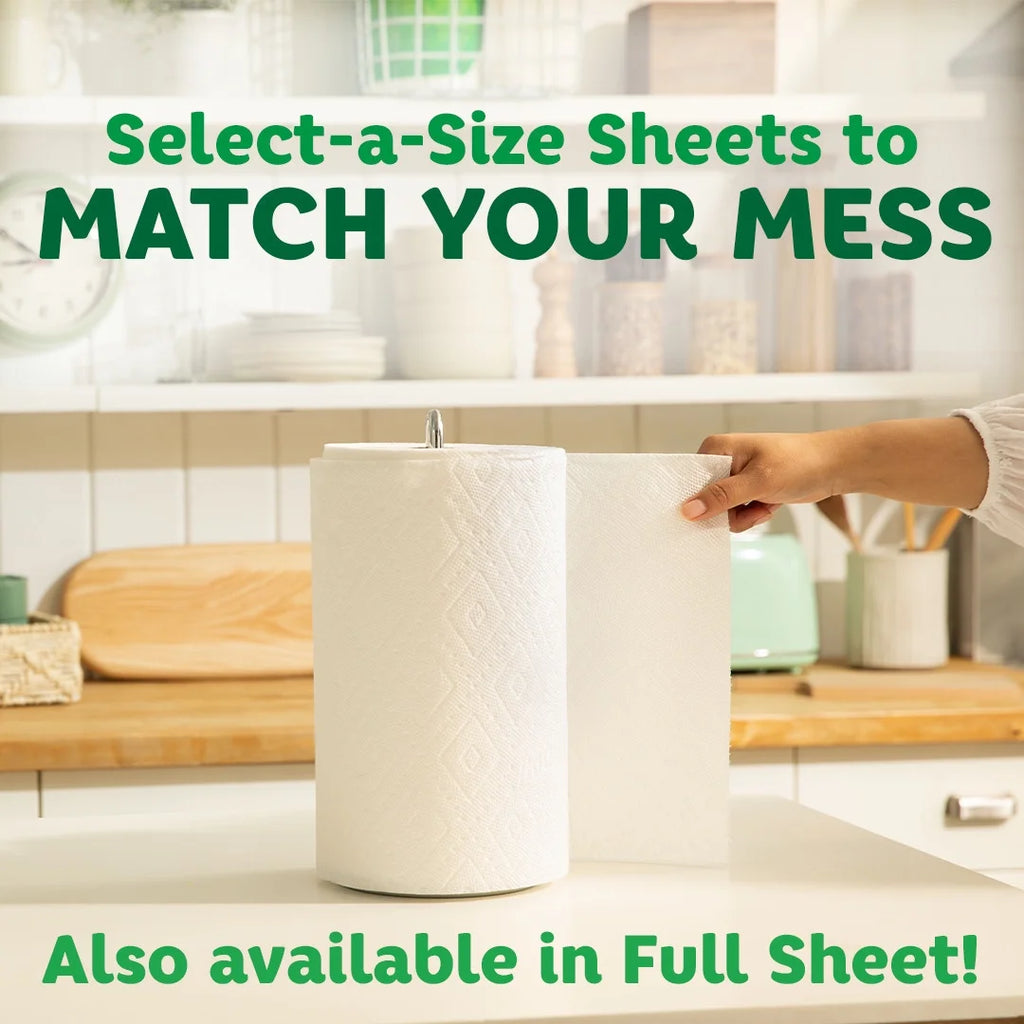 6 Triple Rolls White Paper Towels E336670