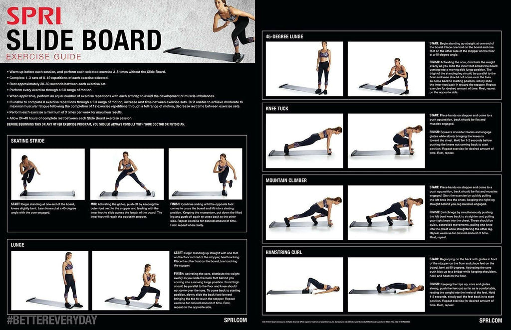 Slide Board with Carry Bag I939
