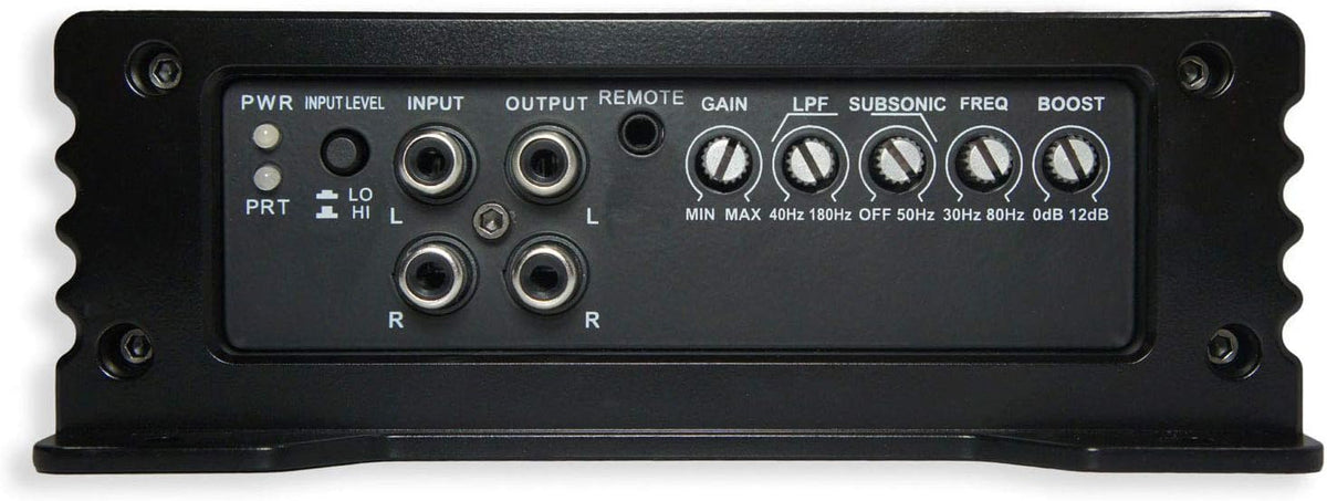 Dual 10 Loaded Sub Box Enclosure with Amplifier I837616