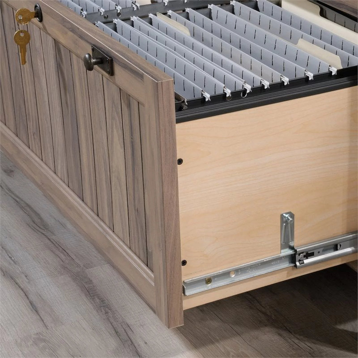 Engineered Wood 2-Drawer Lateral File Cabinet B7975